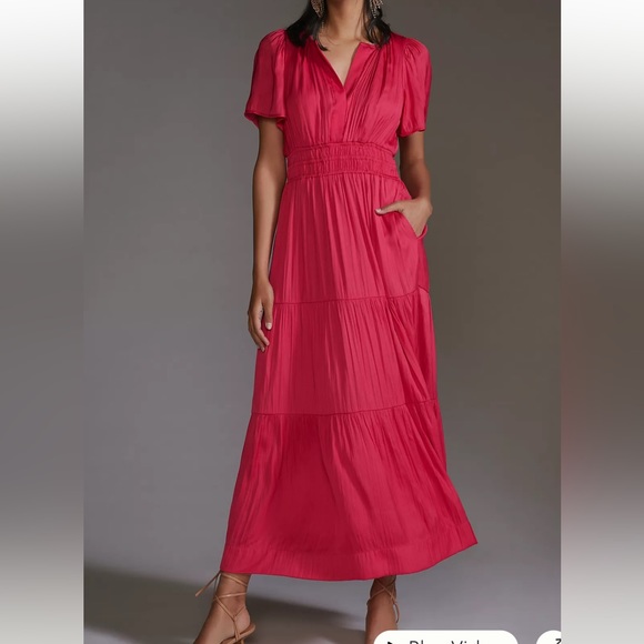 Anthropologie Dresses Anthropologie Somerset Maxi Dress Nwt Poshmark